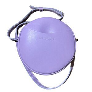 Portland Leather Large Circle Crossbody